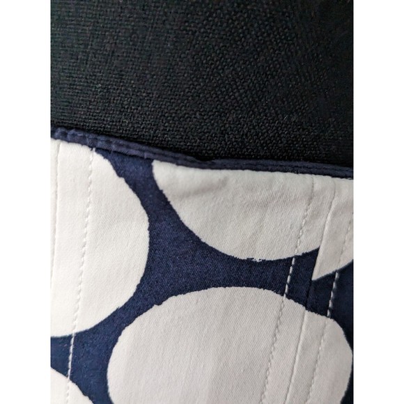 NWOT Boden sz 14R Pleated Large Polka Dot Lined Navy White Skirt 2 Pockets Midi - Picture 4 of 10